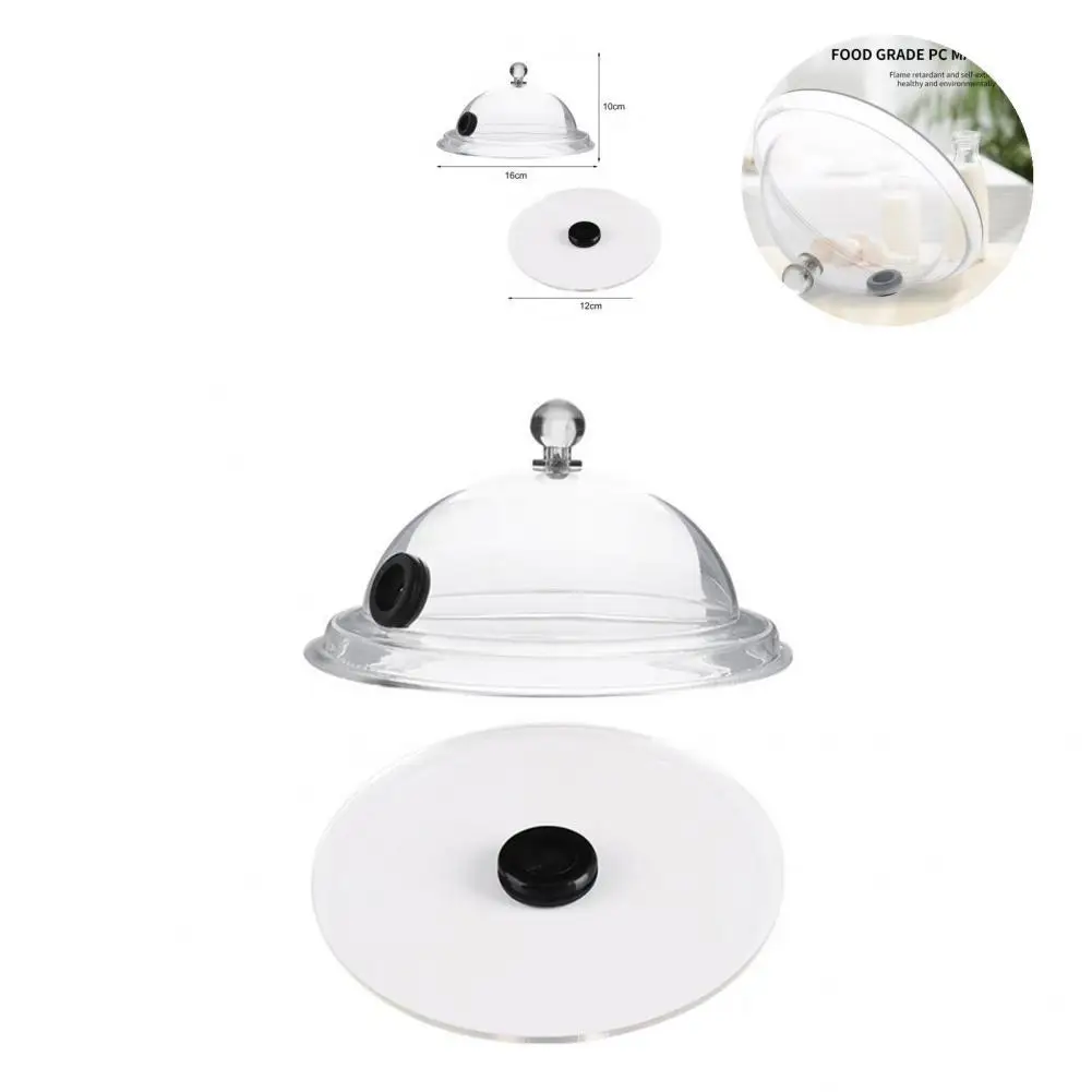 

Good Smoke Infuser Cover Food Grade Lightweight Smoke Cup Lid All Purpose Smoking Dome Cover Smoky Food Maker