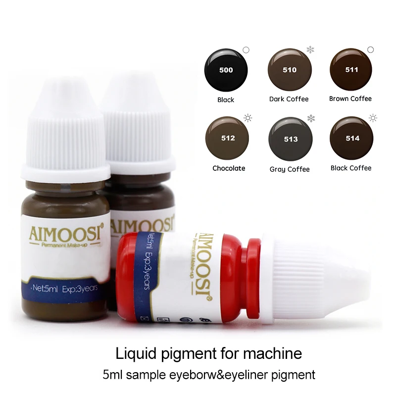 Образец AIMOOSI жидкий пигмент брендовая краска сульам малийский сульман