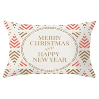 christmas cushion cover 30x50 pillowcase elk tree printed decorative pillows sofa cushions home decor pillow cases