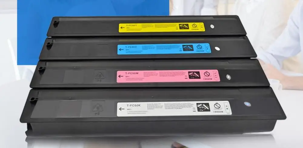 Совместимый цветной тонер картридж T FC50C для toshiba e Studio 2555C 3055C 3555C 4555C 5055C копир