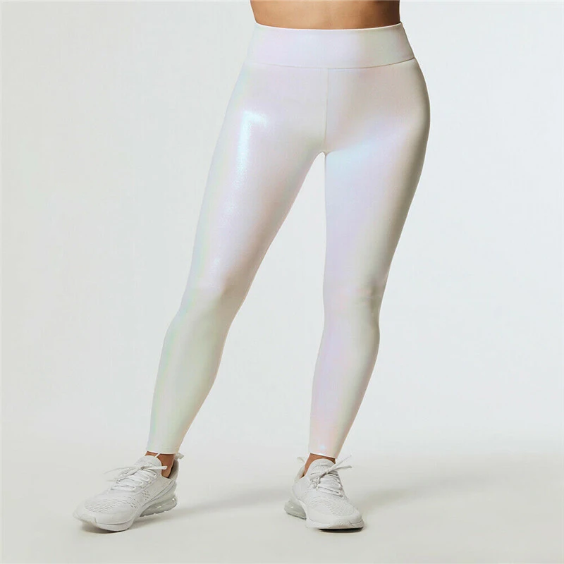 

Kayotuas Women Leggings High Waist Elastic Long PU Leather Skinny Trousers High Street Holiday Pencil Slim Fit Hot Bottoms