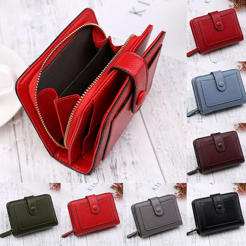 Женский кожаный клатч кошелек длинный держатель для карт сумка телефона чехол