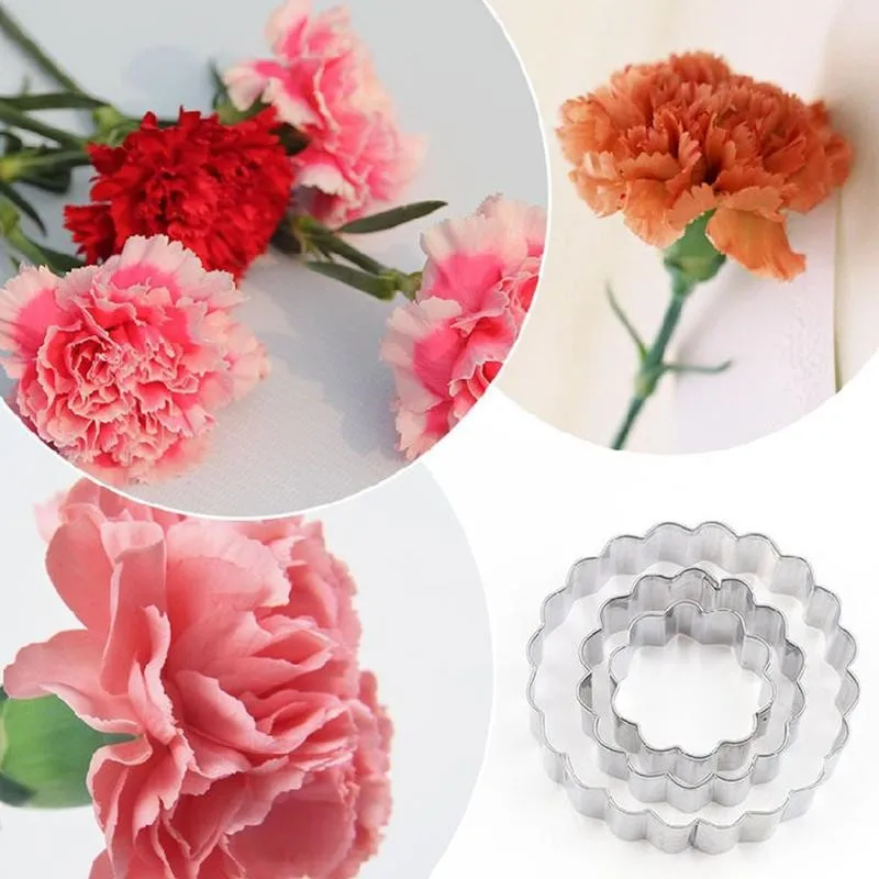 Различные лепестки искусственный Плунжер для помадки резак декоративная форма