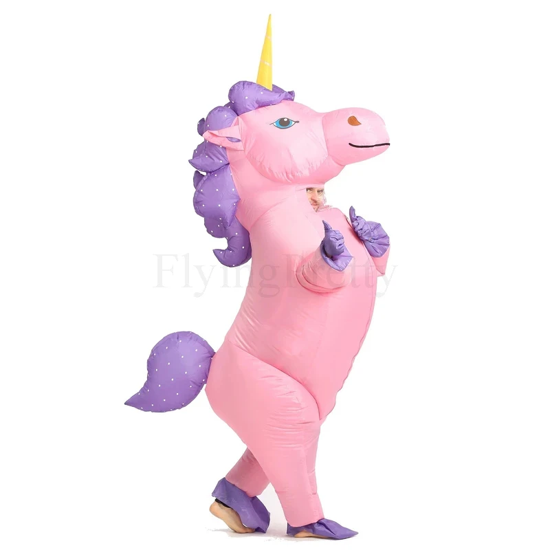 

Inflatable Unicorn Costume for Adults Halloween Costumes for Women Carnival Party Purim Anime Cosplay Costumes