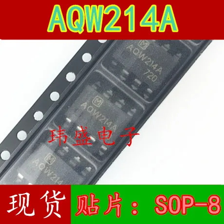 

10 шт./лот AQW214 AQW214A SOP-8