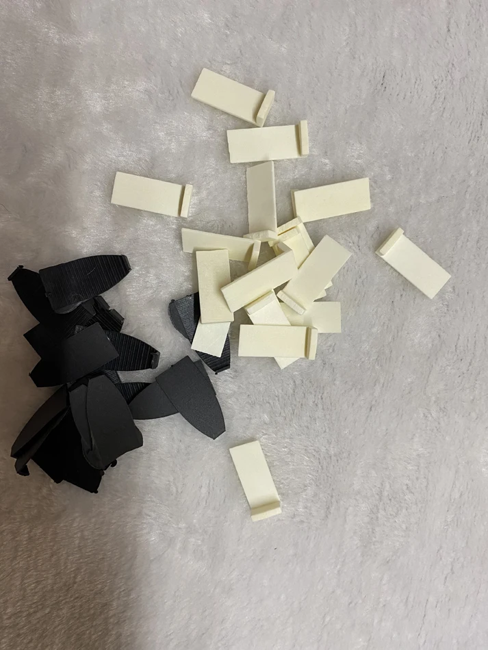 Белый басовый лук 10 шт. наконечники для баса скрипки запчасти всей семьи