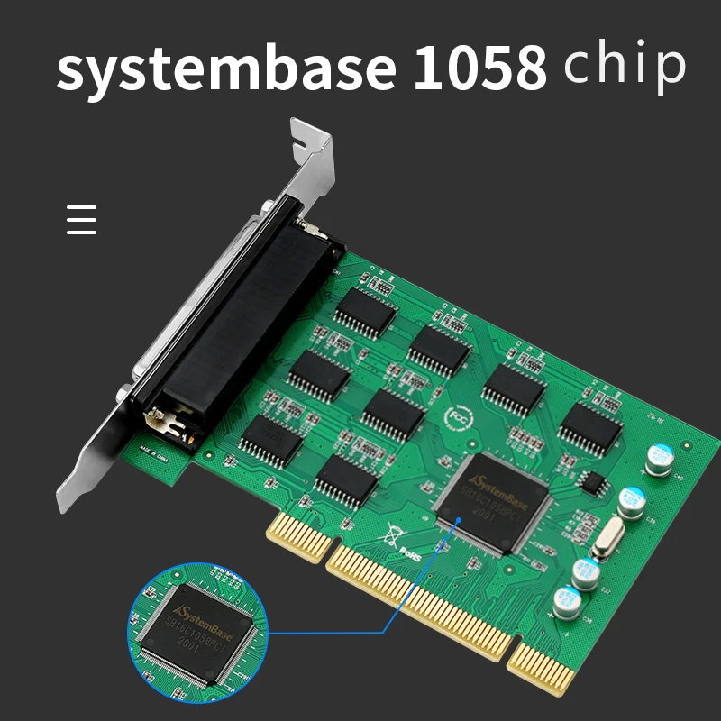 PCI-8 последовательный порт RS232 интерфейс платы промышленное управление