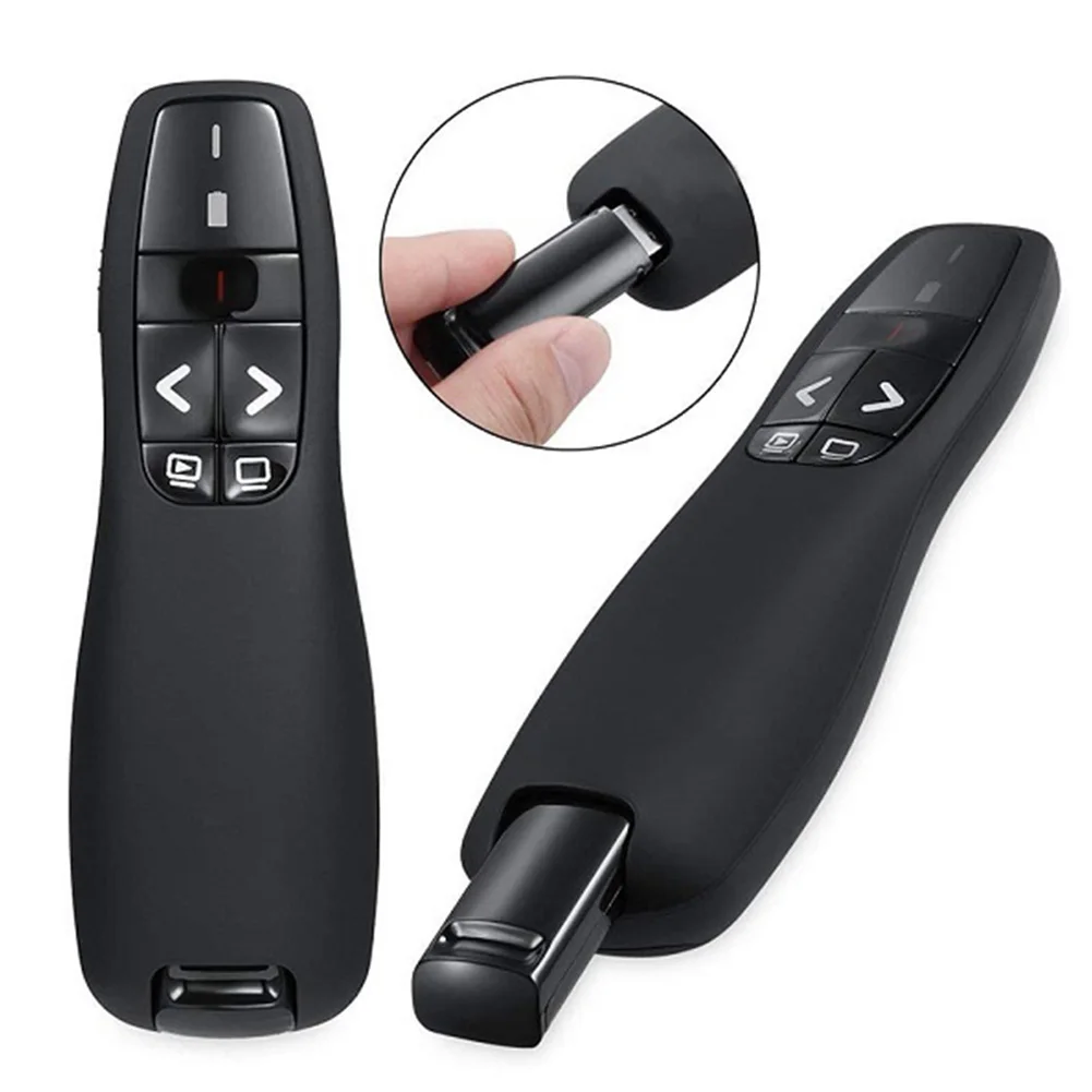 RF 2 4 GHz лазерная ручка usb беспроводной ведущий красная указка PPT Ручка