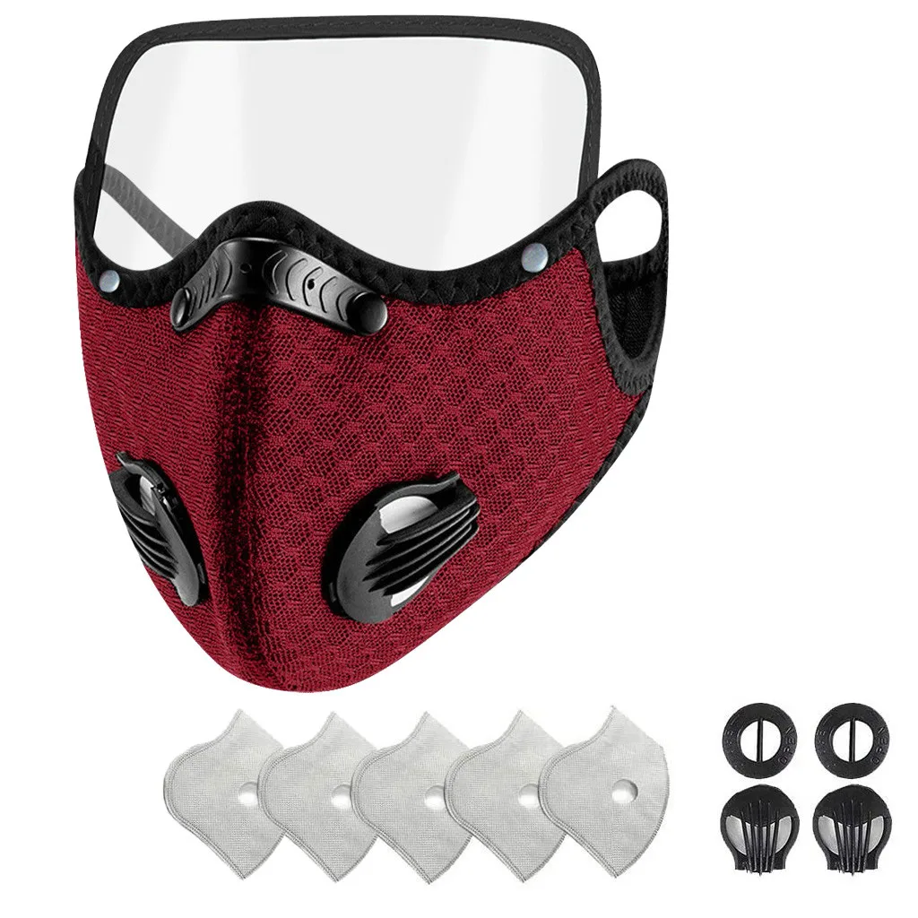 

Health Care Facemask With Filters PM2.5 Breathable Mouth Mask Unisex Face Mask Protection Mask Filter Mascarillas Para Boda