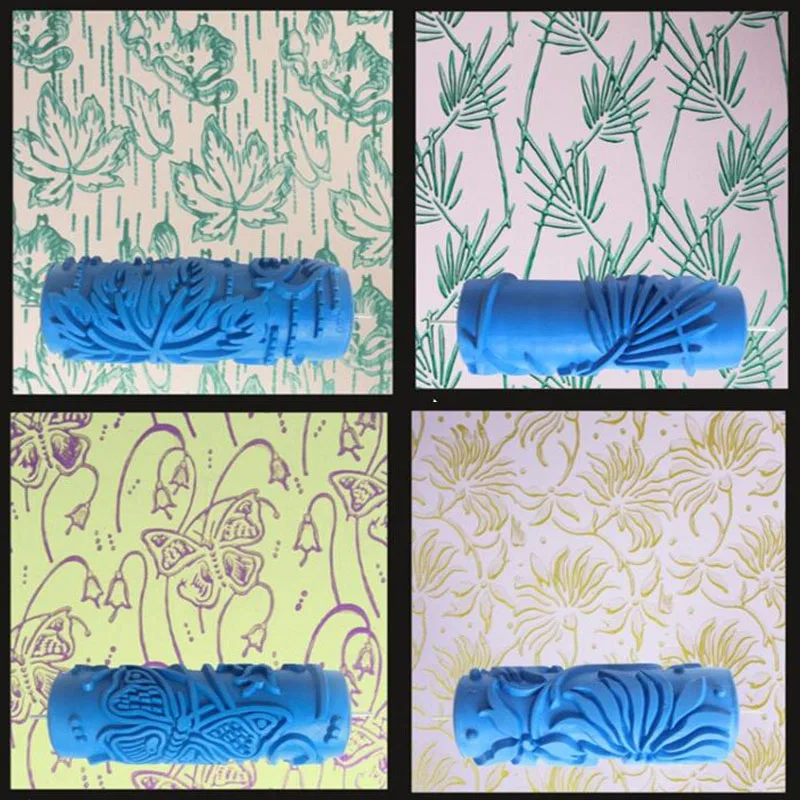 

Wall Decoration Paint 5" Rubber Roller Brush Head Without Painting Tools Wallpaper Home Room Painting Machine 55-81