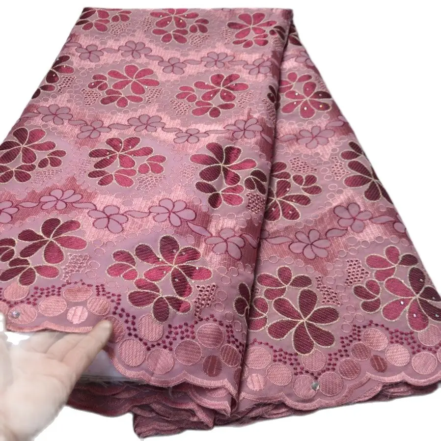 Горячая Распродажа 5 ярдов фиолетовая Высококачественная африканская