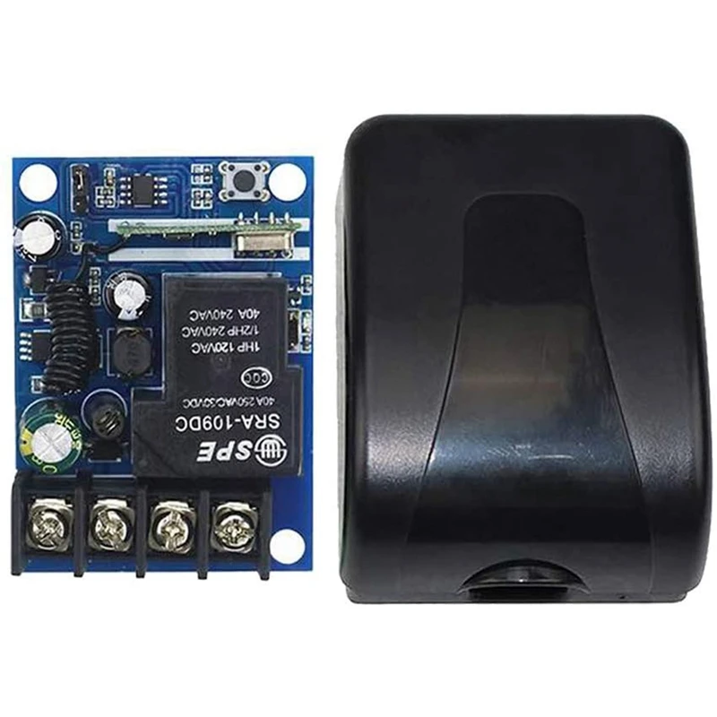 12V Remote Control Switch 40A Power Radio Controller Wireless RF Receiver 3000W 433Mhz | Электроника