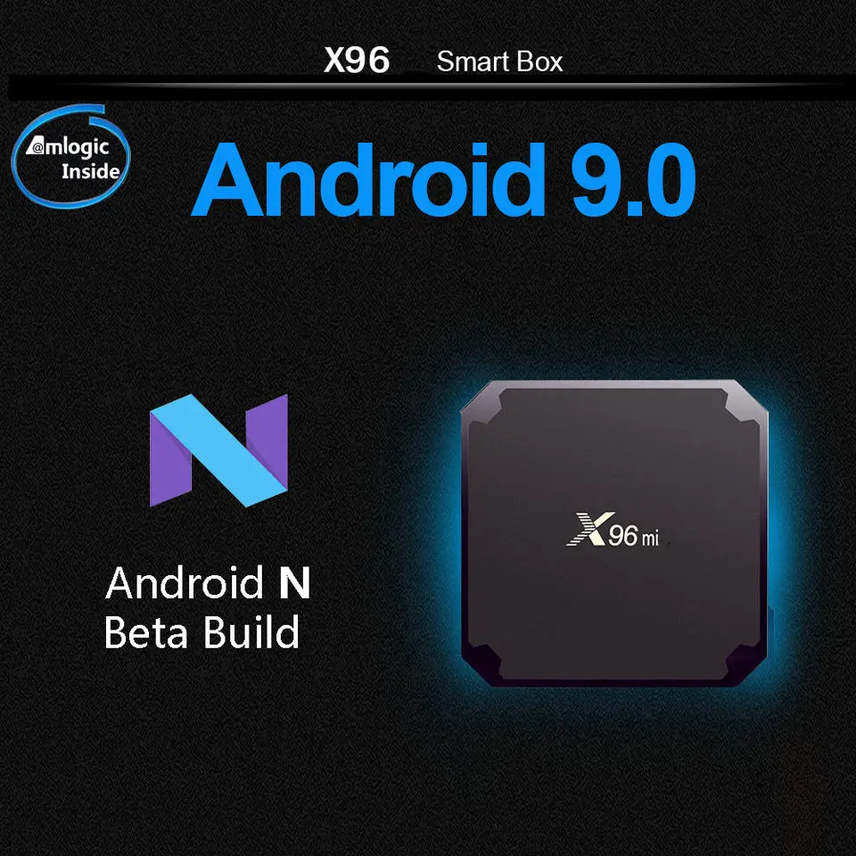 Лучшая Ip ТВ-приставка X96 mini smart tv Box Android 9.0 box 1G 8GB 2G 16GB Медиаплеер x96 Amlogic S905W ip set top |