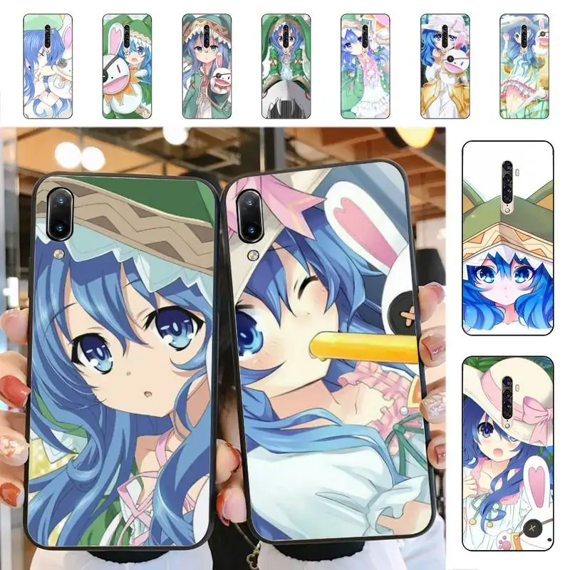 

YNDFCNB anime girl Yoshino Date A Live Phone Case for Vivo Y91C Y11 17 19 17 67 81 Oppo A9 2020 Realme c3