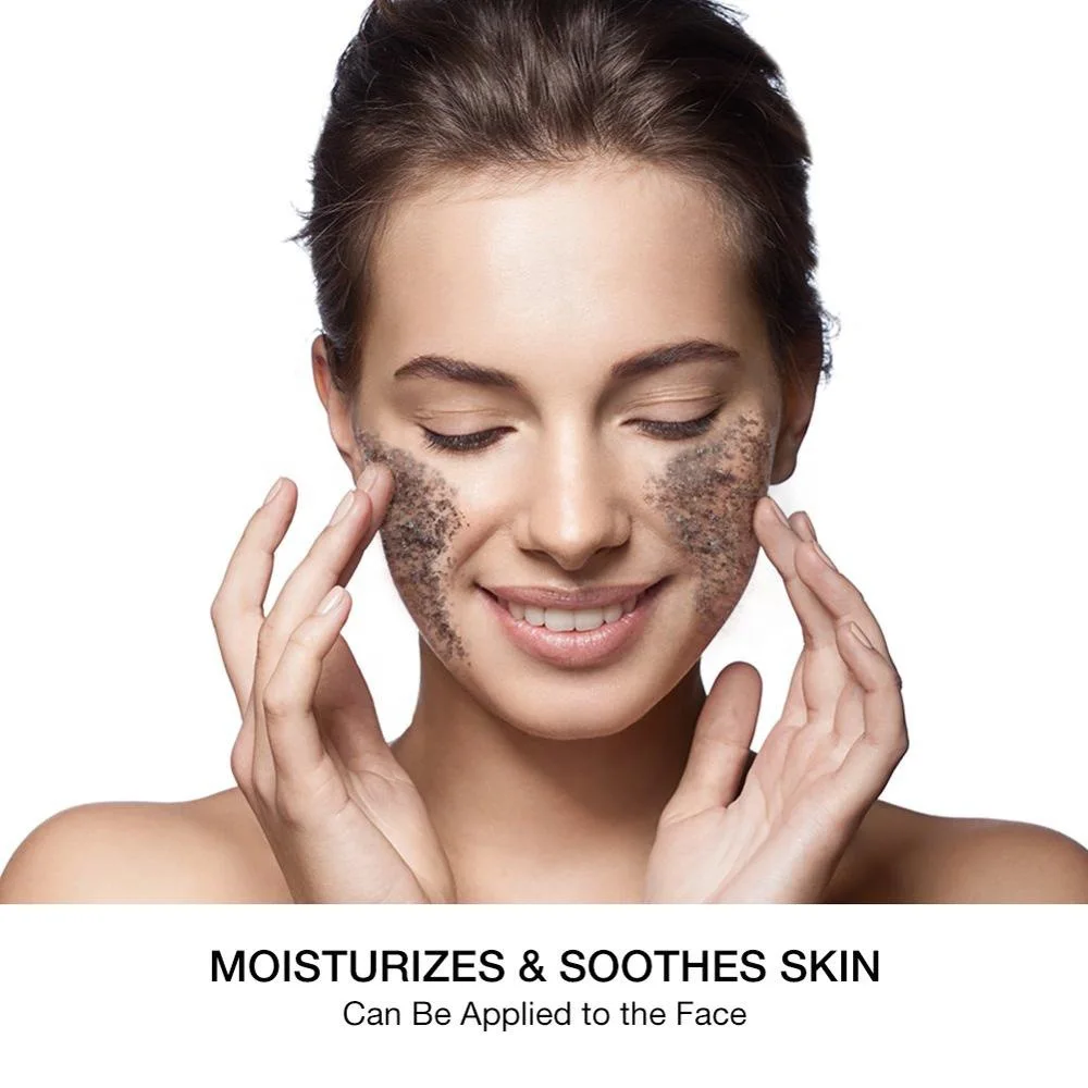 

Bamboo Charcoal Scrub Exfoliating Dead Skin Sea Salt Activated Carbon Cleansing Moisturizing 150g Body Scrub