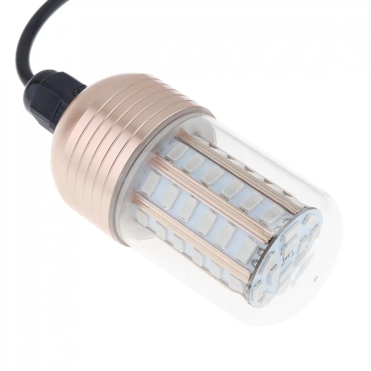 30W 12 V-60 V Рыбалка Зеленая светильник 2835 Светодиодный подводный приманки Рыболокаторы лампа привлекает креветки кальмар криля для подводный светильник Инж