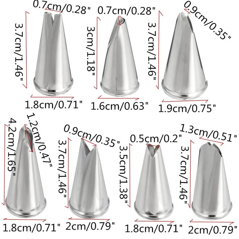 

Nozzle piping pastry socket Candies and sweets All for confectioner fondant cake decorating tools accessories set novelties