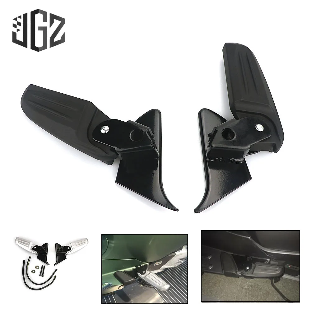 Мотоциклетные алюминиевые задние пассажирские ступни складные педали подставки