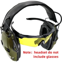 electronic shooting earmuffs anti noise amplification tactics hunting hearing protection headphones sightlines sponge ear pads