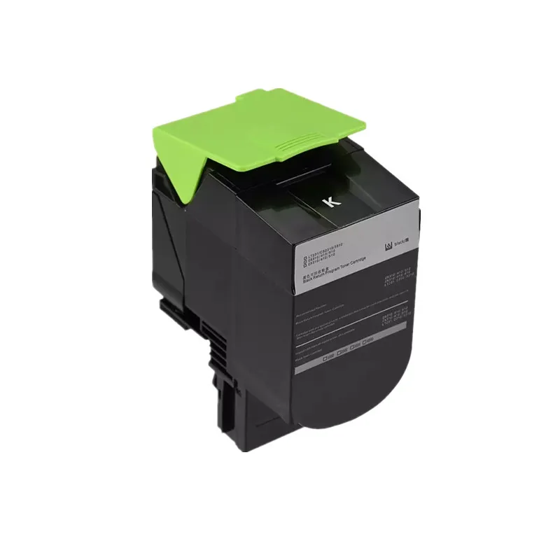4 шт. черный тонер 310 для Lexmark 8K CX Тонер картридж CX310 410 510 CS310 CX410 CX510 лазерный
