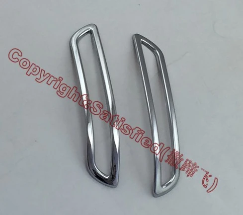 

ABS Chrome Rear Fog Light Lamp Cover Trim Molding Bezel Garnish For Toyota Innova 2016 2017