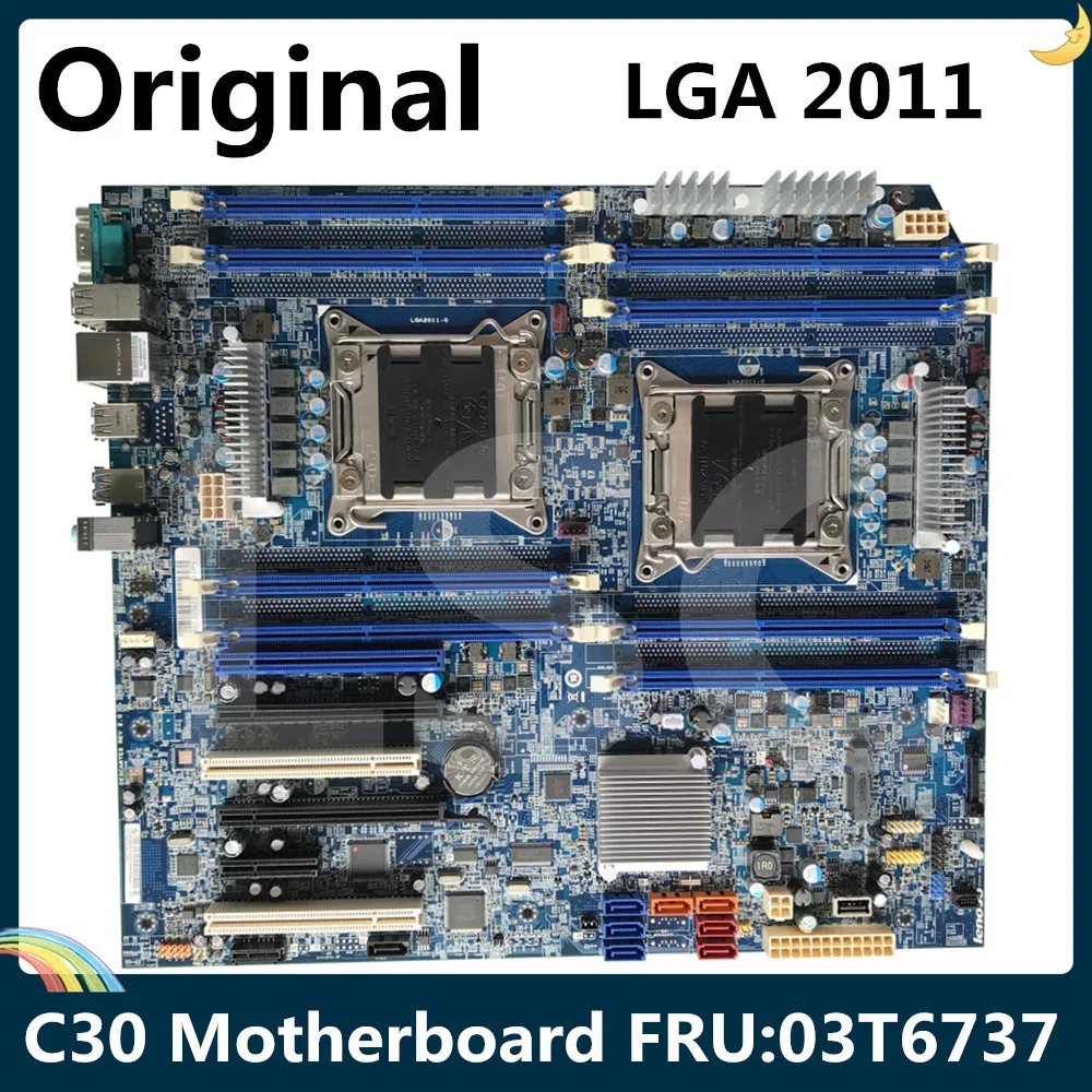 LSC для Lenovo ThinkStation C30 материнская плата рабочей станции LGA 2011 C602 X79 ECC REG DDR3