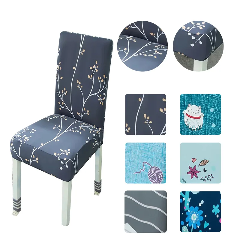 

Fabric Chair Covers for Dining Room Chairs Covers Spandex Elastic Chair Cover for Chair for Kitchen Cover for Office Chair Cover