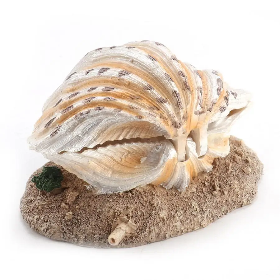 Украшение для аквариума из ракушек и жемчуга Искусственный коралловый воздушный