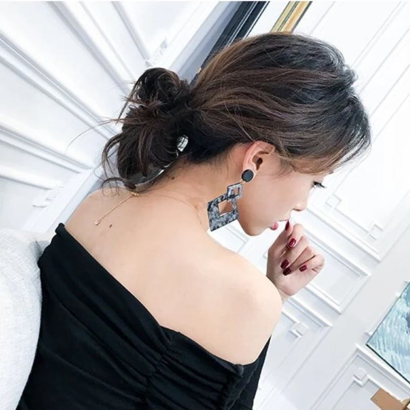 

Fashion Women's Earrings Simple Long Style Earrings Trendy Wild Earrings Women Multicolor Earrings Earrings Dangle