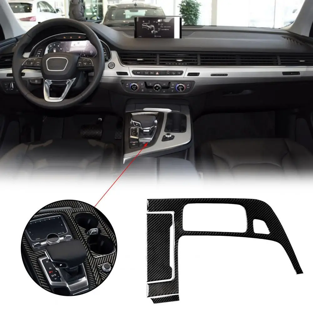 Наклейка на автомобильную панель 3 шт. наклейка для Audi New Q7 SQ7 4M 2016-2019 левый привод