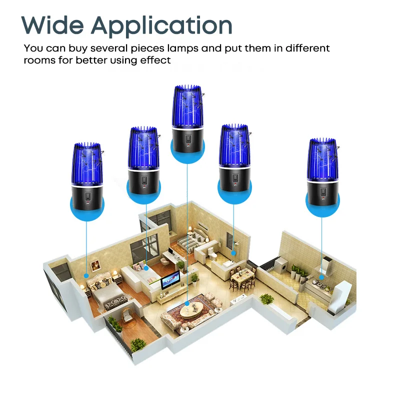 

Mosquitos Repeller Led USB Baseus Killer Outdoor Lantern For Camping Light Garden Lamp In Nature Indoor Electric Bug Zapper Trap