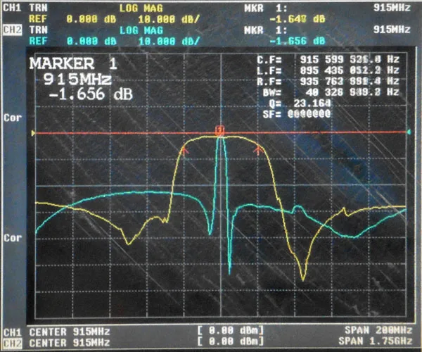 SMA-интерфейс светополосного фильтра для пилы 915 МГц (902-928) приемник RFID |