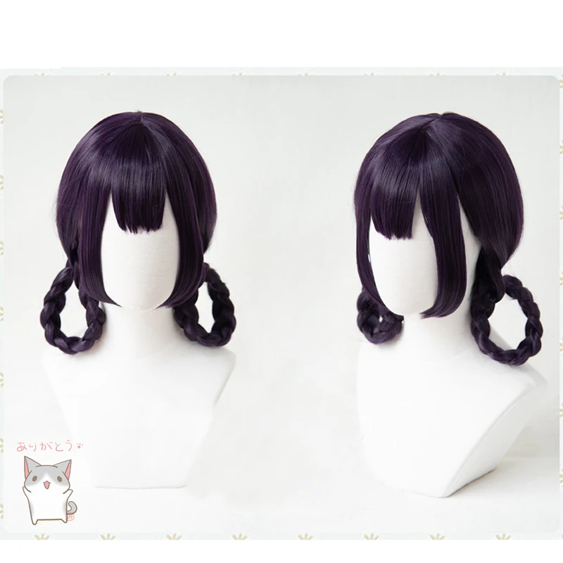 FGO Fate Grand Order Shuten douji зомби парик Чонсам косы косплей синтетические фиолетовые