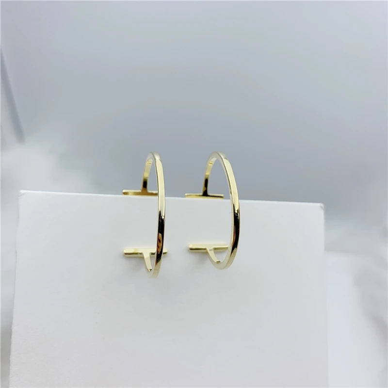 

Женские классические модные круглые серьги высокого качества изысканный подарок на день Святого Валентина