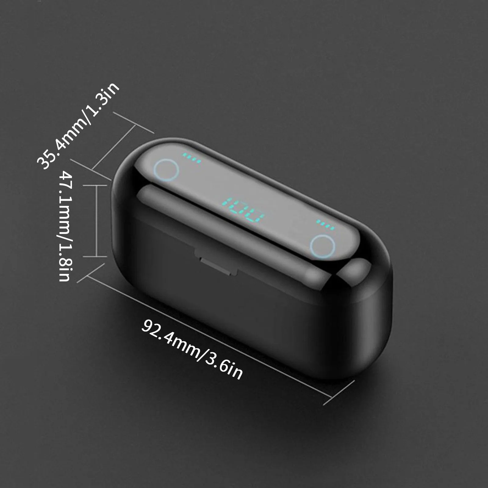 Bluetooth 5 0 гарнитура стерео бас наушники светодиодный цифровой дисплей