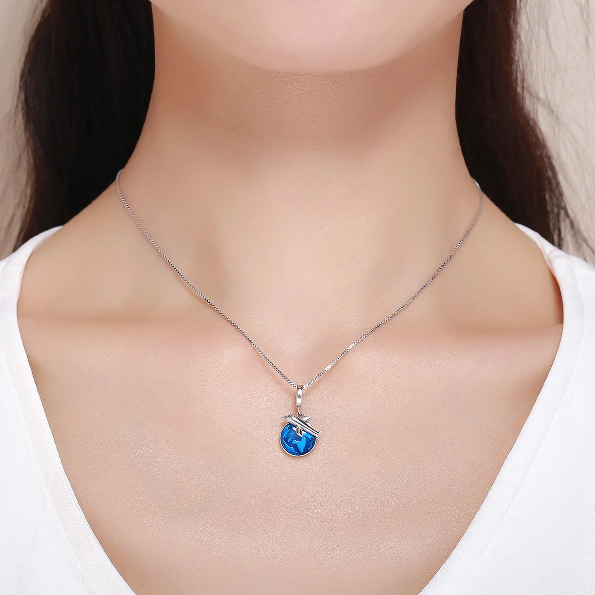 

New Arrival 925 Sterling Silver Travel Around World Plane Charm Pendant fit Women Bracelet & Necklaces Jewelr