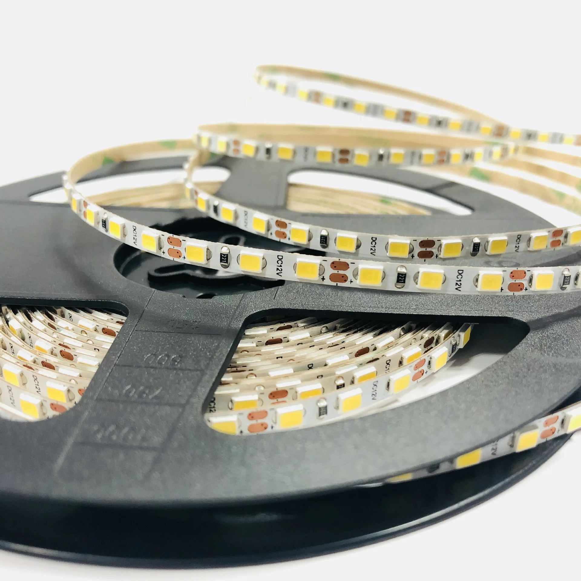 

5 мм FPC, тонкая гибкая светодиодная лента 2835 SMD, 120 светодиодов/метр, 24 В постоянного тока, для украшения интерьера 5 м/рулон