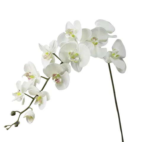 110 см 11 голов шелковые цветы орхидеи фаленопсиса DIY Свадебный Цветочный букет Искусственные растения, ненастоящие цветы домашний декор
