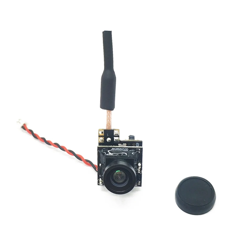 800TVL 4:3 FPV Mini Camera PAL 5.8G 48CH 25mW CMOS 170 Degree AIO LED Light For RC Models |