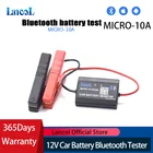 Lancol M-10 Bluetooth 4,0 12 в автомобильный тестер для контроля заряда батареи диагностический инструмент для Android IOS цифровой анализатор здоровья батареи