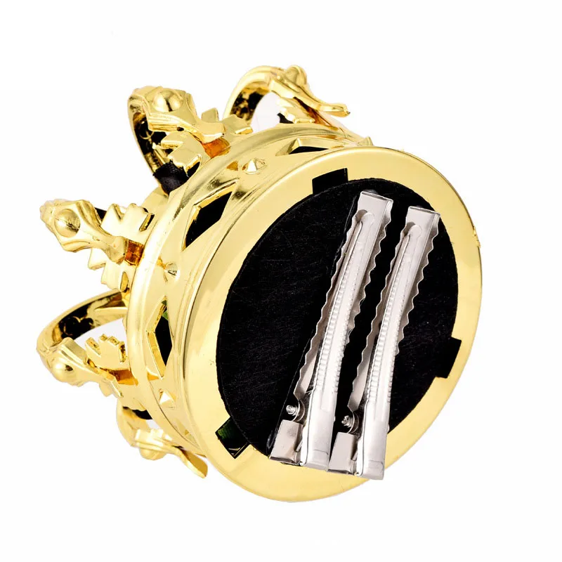 Корона Золотая Серебряная роза принцесса Король Королева заколка для волос