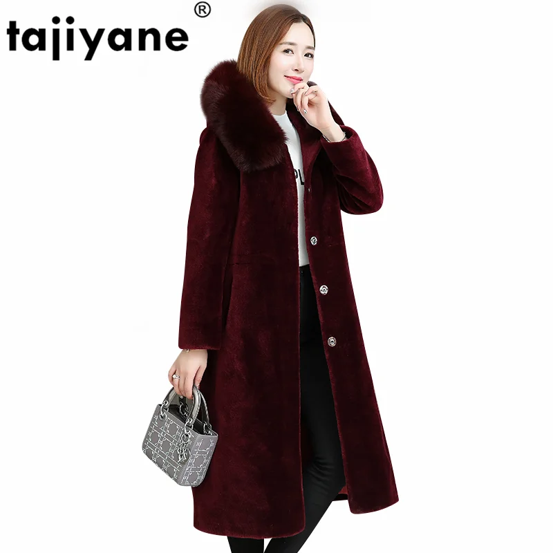 Пальто из натурального меха овчины зимнее пальто женская одежда 2020 Корейская