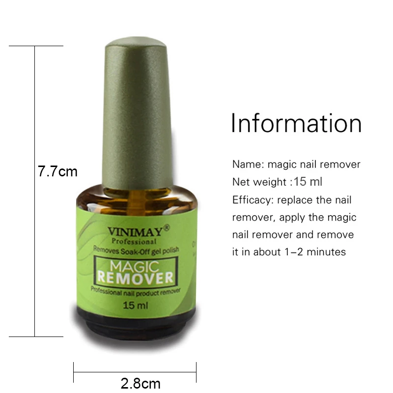 Remover UV Gel Polish Burst Magic Remove Gel Easy To Disassemble Uv Nail Gel Do Not Hurt Nails Remover Soak Off Nail Art Primer