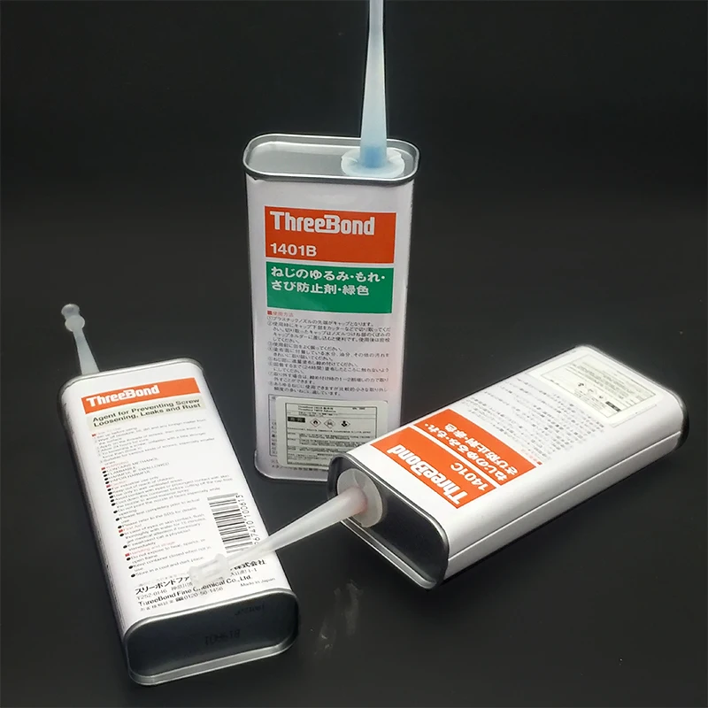 Японский винт ThreeBond 1401 B C клей зеленый красный Болт крепеж импортированный |