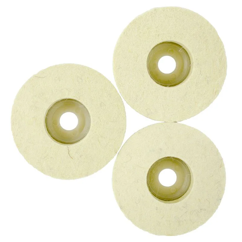 

1* 100mm 4 Inch Wool Buffing Angle Grinder Wheel Felt Polishing Disc Pad Tool