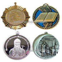 custom award medals customized medallions sport coin die casting zinc alloy material