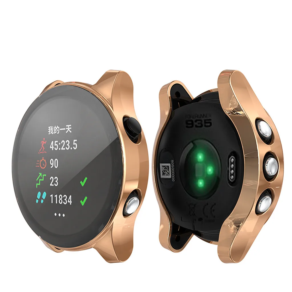 Защитный чехол для экрана Garmin Forerunner 935 945, мягкий ТПУ, ультратонкий HD прозрачный чехол, умные часы, противоударный корпус