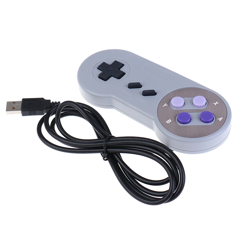 USB контроллер игровой площадки 2 шт супер для SNES классический геймпад джойстик