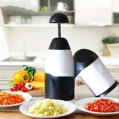 Multi-function garlic press vegetable cutter pounding garlic garlic cutter hand-pressed kitchen gadgets