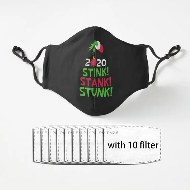 

2020 без неприятного запаха воняло STUNK взрослых Маска от пыли многоразовые полиэстер уход за кожей лица маска для лица